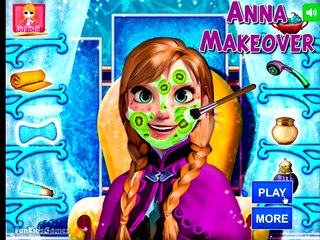 Download Video: Disney Frozen Games - Frozen Anna Makeover _ Disney Frozen Movie Cartoon Games f