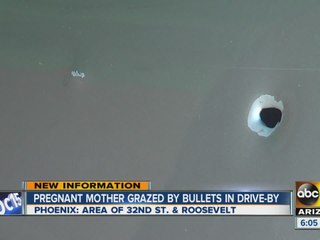 Pregnant mother grazed by bullets talks to ABC15