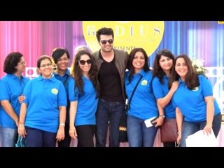 Manish Paul Interacts with The JBCN International School kids