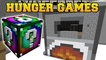 PopularMMOs Minecraft: WEIRD ROOM HUNGER GAMES - Pat and Jen Lucky Block Mod GamingWithJen