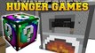 PopularMMOs Minecraft: WEIRD ROOM HUNGER GAMES - Pat and Jen Lucky Block Mod GamingWithJen
