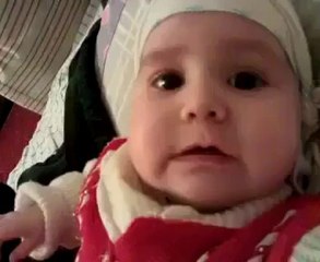 4th month Baby Reciting Kalma Subhan Allah