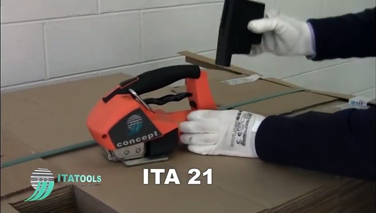dụng cụ đóng đai nhựa dùng pin ITA 21  Auto