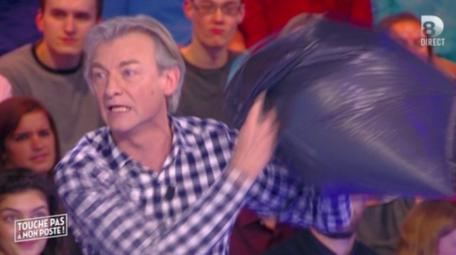 Gilles Verdez mets Michel Onfray aux ordures ! - Zap people du 12/01/2016