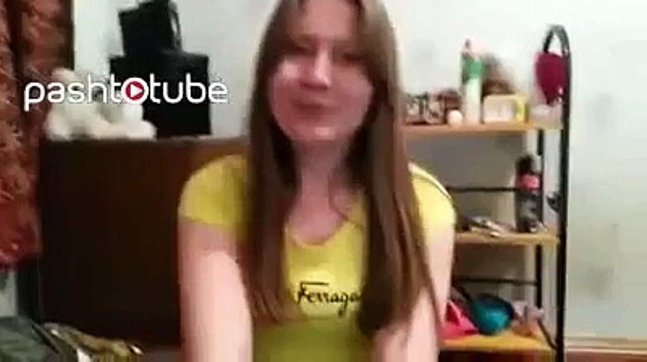 Russian Girl Speak Pashto Very Nice