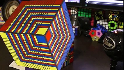 Dünyanın En Büyük Rubik Küpünü Çözen Adam Yok Böyle Bir Şey