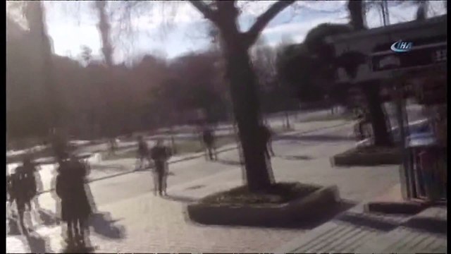 İstanbul Sultanahmet Meydanı'nda patlama SULTANAHMET CAMİ PATLAMA ANI