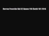 Herren Freeride Ski K2 Annex 118 (Seth) 181 2014