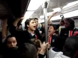 Psg OL chant metro ambiance boulogne