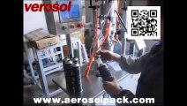 Semi Automatic Bag on Valve Aerosol Filling Machine with PLC Control-Turkey