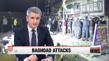 Around 50 people killed in ISIS-claimed attacks in Baghdad