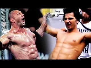 WWE Batista CHALLENGES Varun Dhawan For Pull-Up Match