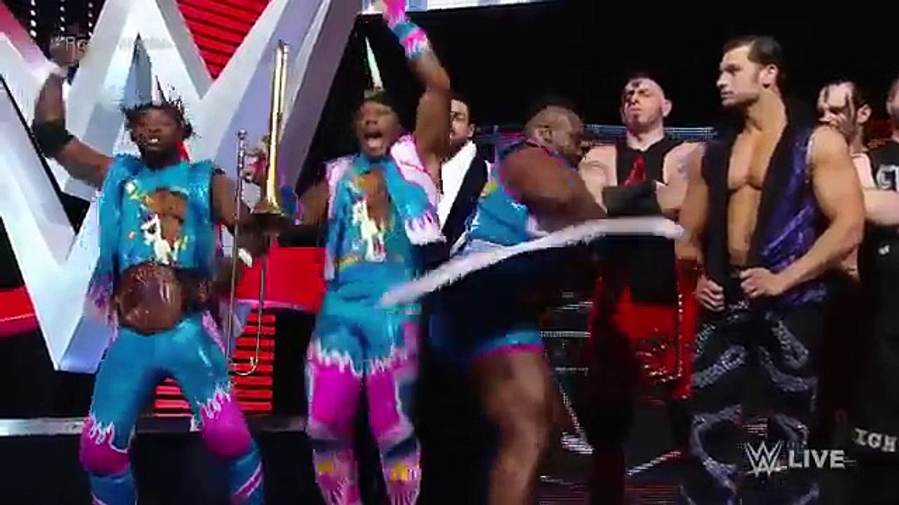 Mr. McMahon & Stephanie McMahon address the WWE roster Raw, January 11, 2016