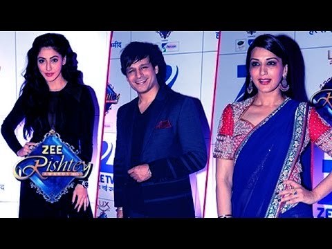 ZEE Rishtey Awards 2015 Red Carpet - HD Video | Drashti Dhami, Leena Jumani, Gauhar Khan