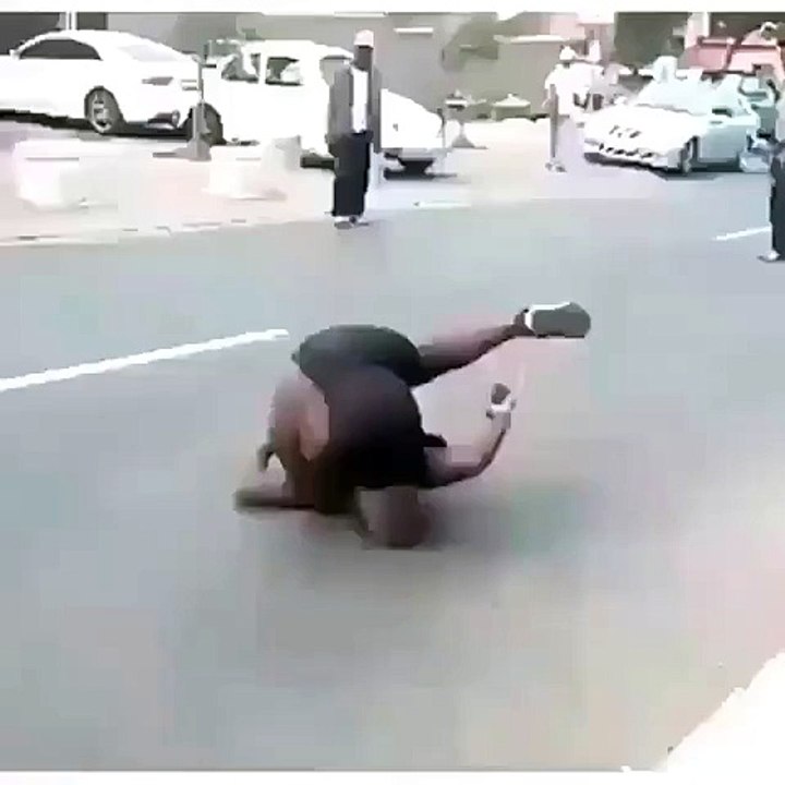 The flexibility of this man
