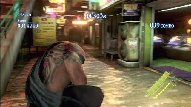 RESIDENT EVIL 6 [HD] - THE MERCENARIES - URBAN CHAOS - CHRIS (2ND OUTFIT) DUO (S RANK!)