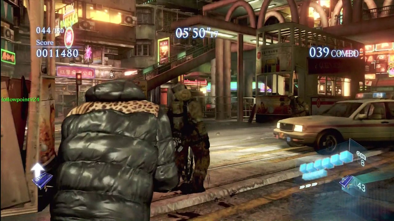 RESIDENT EVIL 6 [HD] - THE MERCENARIES - URBAN CHAOS - JAKE (2ND OUTFIT) DUO (S RANK!)