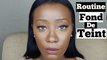 Routine Fond de Teint | Maquillage peau noire | DYDY XOXO