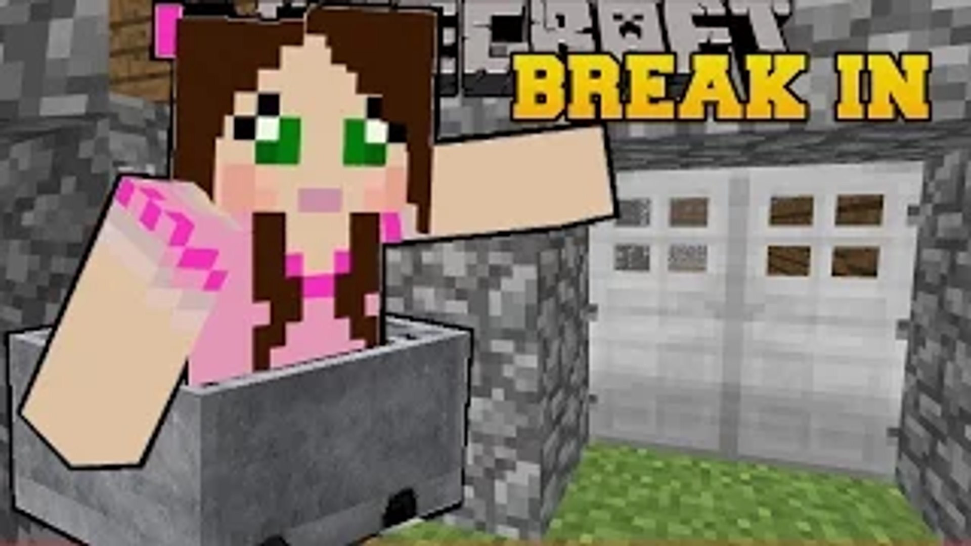 Popularmmos Minecraft House Break In Challenge Pat And Jen