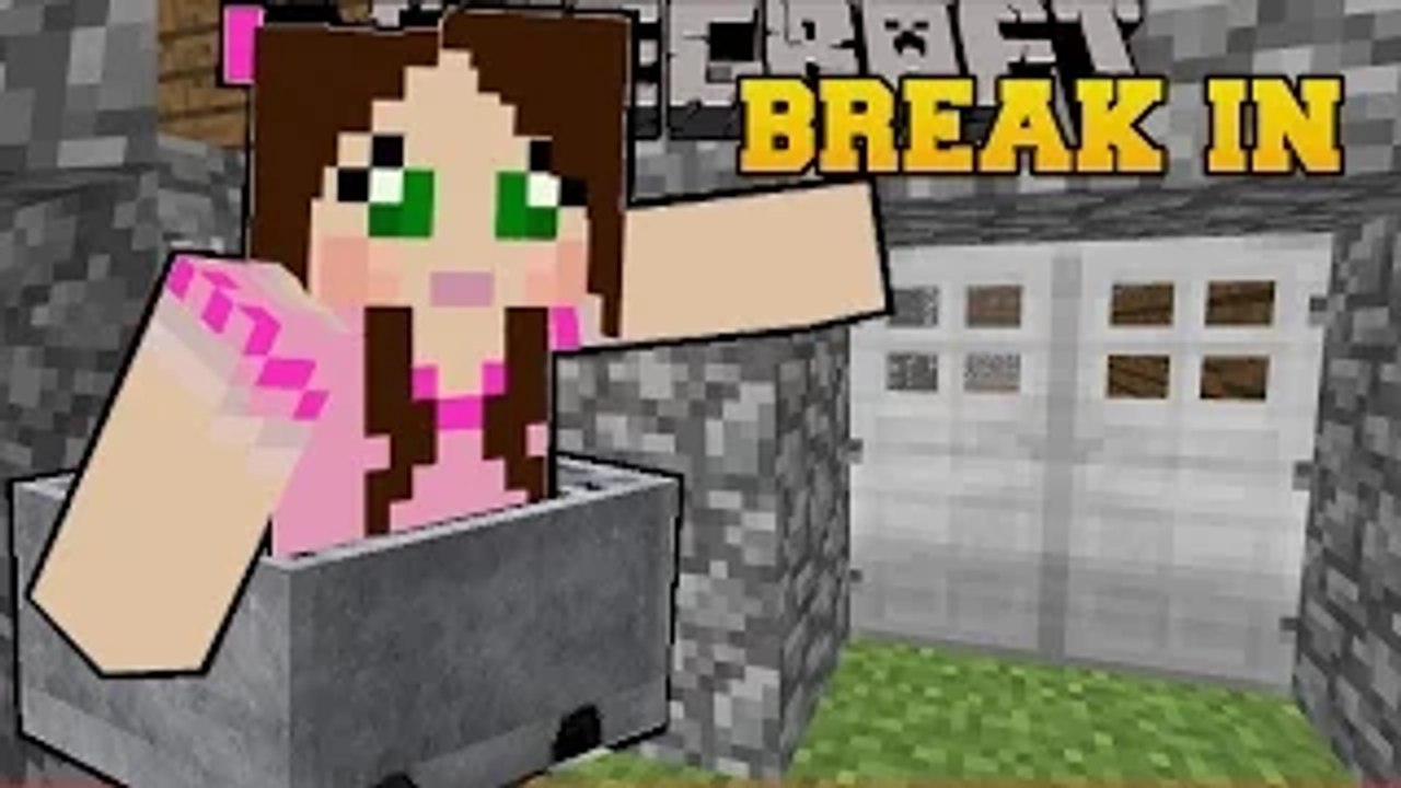 PopularMMOs Minecraft: HOUSE BREAK IN CHALLENGE - Pat and Jen Custom ...