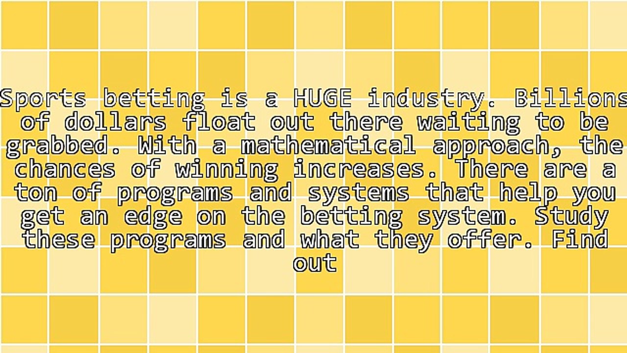 Become A Sports Investor That Wins