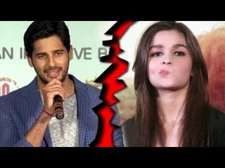 SHOCKING! Sidharth Malhotra Had An UGLY FIGHT With Alia Bhatt
