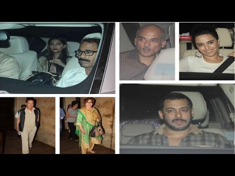 Salman Khan & Celebs @ Prem Ratan Dhan Payo Special Screening