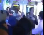 Metroda Taciz Böyle Görüntülendi..