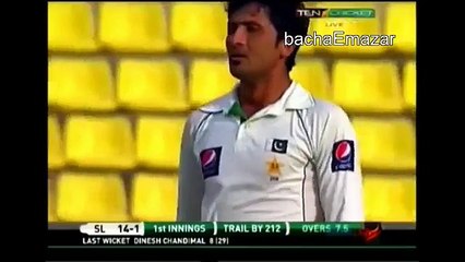 Cricket Video: Junaid Khan Pakistani Bowler best bowling against Srilanka. Junaid Khan magical delivery to Sangakara