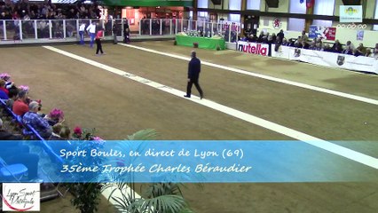 Finale Slovénie contre Annecy, 35ème Trophée Charles Béraudier, Sport Boules, Lyon Sport Métropole 2016