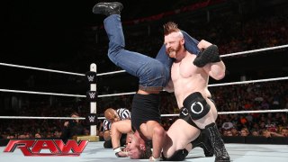 Dean Ambrose vs. Sheamus- Raw, January 11, 2016