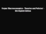 [PDF Download] Froyen 'Macroeconomics - Theories and Policies' - 8th (Eighth) Edition [PDF]