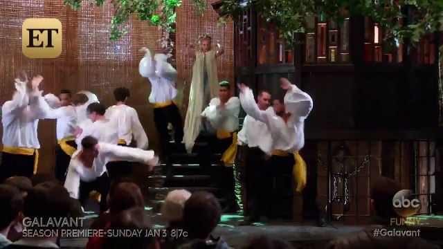 Kylie Minogue Strips Down Joshua Sasse in Sexy, New Galavant Song