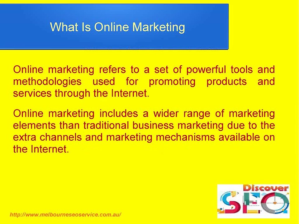 Online Marketing Melbourne  | Melbourne Seo Service