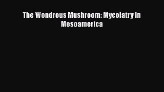 PDF Download The Wondrous Mushroom: Mycolatry in Mesoamerica PDF Online
