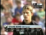 Cricket Video: Shane Bond deadly Yorker. Shane Bond New Zealand fast bowler excellent Yorker against West Indies.....