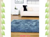 Starlet Silver Shag Rug Rug Size: 170cm x 120cm (5 ft 7 in x 3 ft 11 in)