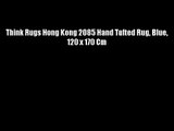 Think Rugs Hong Kong 2085 Hand Tufted Rug Blue 120 x 170 Cm