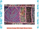 Traditional Home Decorative Wall Hanging Tapestry with Zari Embroidery Sequins