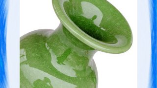Jingdezhen Antique Elegant Crackle Glaze Green Vase