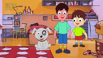 Bits Of Paper | Cartoon Animated Nursery Rhyme | Kids Song