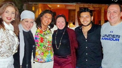 إبن صابرين يخطف منها الأنظار وجمهورها يتغزل فى جماله...مفاجأة...!!