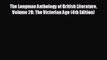 [PDF Download] The Longman Anthology of British Literature Volume 2B: The Victorian Age (4th