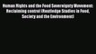 PDF Download Human Rights and the Food Sovereignty Movement: Reclaiming control (Routledge