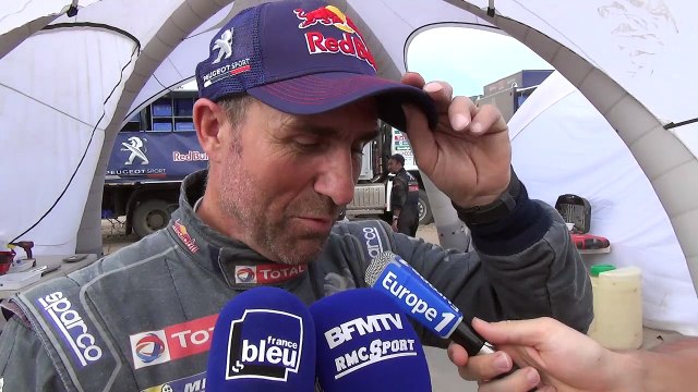 Dakar 2016 : Stéphane Peterhansen raconte l'accident de Sébastien Loeb
