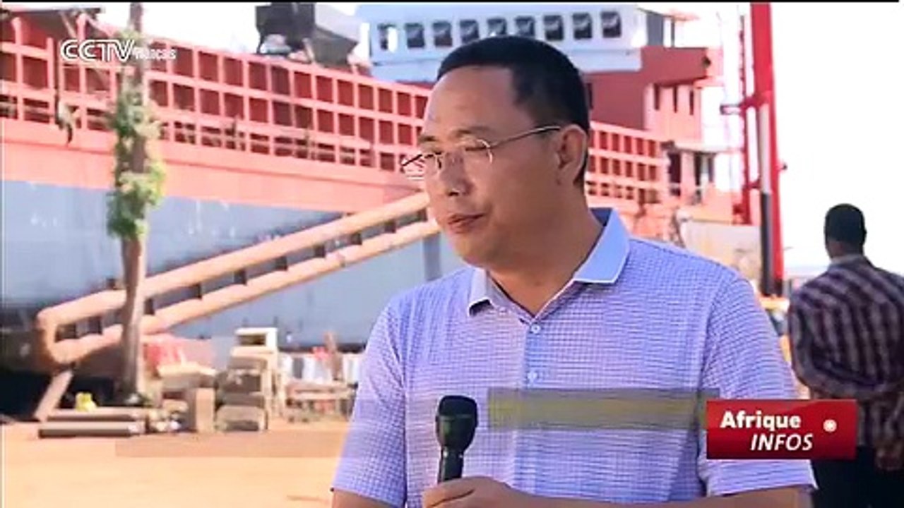 Transport maritime : la Chine lance la construction d’un navire en Ouganda