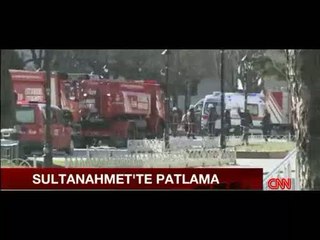 Sultanahmet Meydanı'ndaki patlama sonrası ilk görüntüler