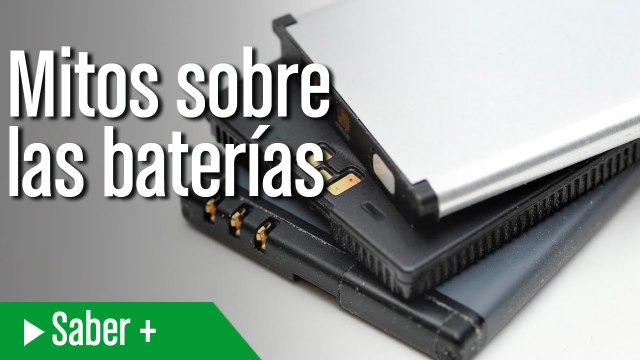 Siete mitos sobre las baterias de los smartphones