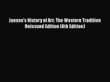 [PDF Download] Janson's History of Art: The Western Tradition Reissued Edition (8th Edition)