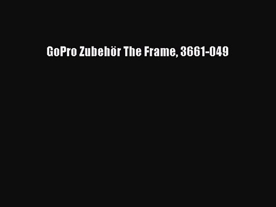 GoPro Zubeh?r The Frame 3661-049